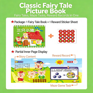 Giocattoli magnetici per bambini, labirinto <span class=keywords><strong>Montessori</strong></span>, attività educative per la prima infanzia, sviluppo intellettuale. - Product Image 4