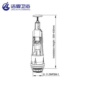 Bán buôn WC nhà vệ sinh tuôn ra van Tường Gắn 1-1/2 "WC con dấu Top push <span class=keywords><strong>button</strong></span> nhà vệ sinh tuôn ra van - Product Image 6