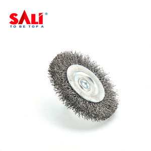 <span class=keywords><strong>Brosse</strong></span> métallique en acier trempé à tige de 40 mm (1,5 pouce) pour usage industriel OEM, certifiée ISO9001, garantie 3 ans, pour le nettoyage des jantes de <span class=keywords><strong>perceuse</strong></span> et la suppression de la rouille - Product Image 6