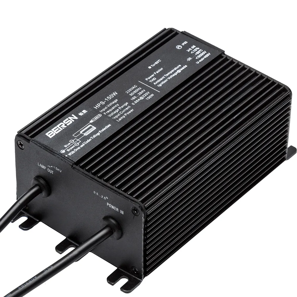 고능률 150W HPS 고압 나트륨 램프를 위한 전자 밸러스트 220Vac 150W 디지털 방식으로 밸러스트