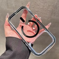 Coque de téléphone antichoc magnétique intégrale 4M avec airbag pour iPhone 15 16 17 18 Pro Max, protection blindée à coussin d'air et bulles