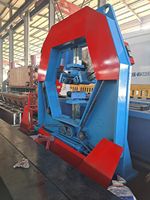 Línea de Producción Integrada para Formación y Soldadura de Postes de Lámparas Cónicos