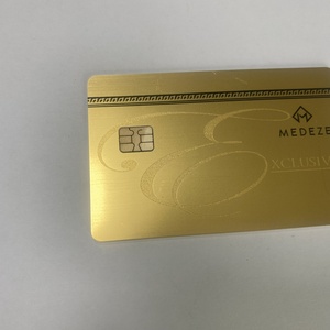 Металлическая <span class=keywords><strong>NFC</strong></span>-карта золотого цвета 13,56 МГц NTAG 213/NTAG 215/NTAG 216, заготовка для металлической <span class=keywords><strong>NFC</strong></span>-визитки - Product Image 3