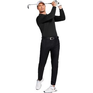 FOXA Polo à manches longues pour homme, anti-humidité, séchage rapide, col classique, pour le golf et les loisirs - Product Image 5