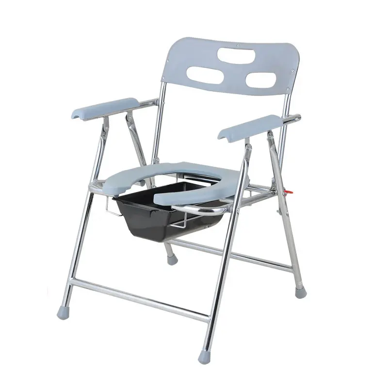 Прямая продажа с фабрики горшок стул для пожилых складной портативный туалет Портативный Крытый Туалет