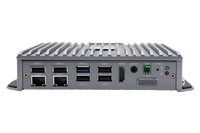 Computadora Industrial Sin Ventilador con Intel Atom J1900 Quad Core 2.0G, DDR3, Mini PCIe, M.2, SATA, 2 GbE LAN, Windows 10 y Linux