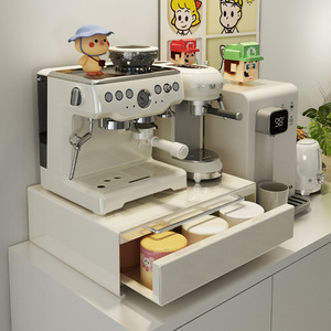 <span class=keywords><strong>Source</strong></span> Vente en gros en usine Présentoir de stockage de café Base surélevée de type tiroir pour la cuisine pour le stockage d'outils de machine à café - Product Image 5