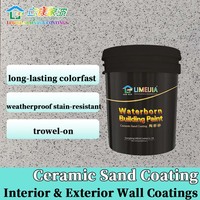 Peinture extérieure en céramique Limeijia avec revêtement sable, résistante aux UV et anti-vieillissement, super économique pour les complexes résidentiels