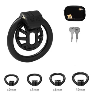 Jaula para mascotas Cinturón de <span class=keywords><strong>castidad</strong></span> <span class=keywords><strong>casero</strong></span> Bloqueado Hombre Uretral Sissy Jaula de <span class=keywords><strong>castidad</strong></span> Cuckold plano Micro Male Chastity Cage Imágenes de imagen - Product Image 6