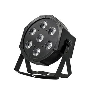 Luces Par LED Brillantes para Escenario, Precio de Fábrica, 7x18w RGBWAUV 6en1 - Product Image 1