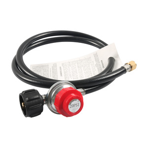 Kit Regulador de Manguera de Propano 0-20 Psi Ajustable para Uso en Caravanas - Product Image 3