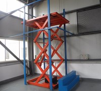 Table élévatrice électrique hydraulique à ciseaux SINO LIFT, fixe, 4m, 6m, 10m, 18m, CE ISO, grande capacité, tailles personnalisables, pour usine