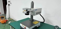Machines de marquage laser uv 3w 5w imprimante de marquage laser machine 10w 5w 3w JPT avec contrôle EZCAD SG7110 tête Galvo double points rouges