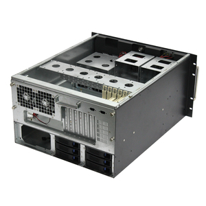 Châssis de serveur 6U Boîtier de serveur Boîtier de montage en rack Boîtier d'ordinateur en métal avec 6 baies et ventilateurs préinstallés - Product Image 5