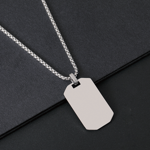 Ywyougang Collana di Perle Ottagonale Personalizzata, Nuova e Creativa, Placcata in Oro Rosa/Argento, Catena in Acciaio Inossidabile, <span class=keywords><strong>Regalo</strong></span> <span class=keywords><strong>per</strong></span> Anniversario - Product Image 5