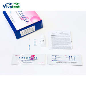 Bandelettes de test de syphilis Vivatest, kit de diagnostic rapide RPR en une étape pour sérum sanguin, équipement médical certifié CE - Product Image 4