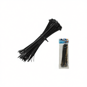 Fascette stringicavo in plastica nera Bridas 4.0*200 per gestione cavi e accessori - Product Image 2