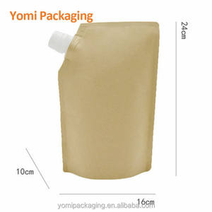 Bolsas de Papel Kraft con Boquilla para Líquidos, Impresas Personalizadas, Ecológicas, Biodegradables - Product Image 5