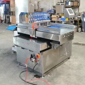 Sierra de cinta de corte doble para carne y hueso de hielo totalmente automática eléctrica Industrial - Product Image 1