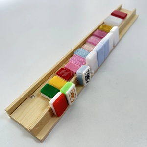 Fichas <span class=keywords><strong>de</strong></span> Mahjong Americanas Personalizadas <span class=keywords><strong>de</strong></span> 23, 26 y 36 Tamaños y Colores, Fichas <span class=keywords><strong>de</strong></span> Mahjong Acrílicas Amarillo Limón <span class=keywords><strong>de</strong></span> 160 Piezas, Fabricación <span class=keywords><strong>de</strong></span> Fichas <span class=keywords><strong>de</strong></span> Mahjong Pequeñas para Viaje - Product Image 1