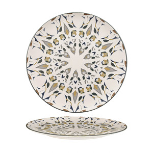 Amalfi Stoneware Flat Plate Ø 26 cm Digital Print M1934 - Product Image 1