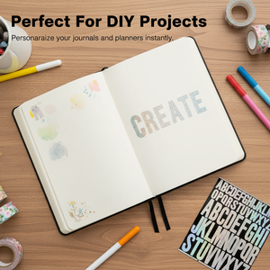 Autocollants personnalisés, auto-adhésifs, imperméables, décoratifs, découpés, imprimés numériquement, avec lettrage doré - Product Image 5