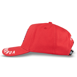 Casquette de baseball en tissu de coton à 5 panneaux avec visière incurvée et broderie plate, personnalisable, TCAP Chine - Product Image 4