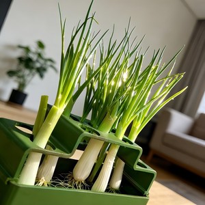Hydroponic Scallion Grower 15.5x6x7.5cm Soilless Desktop Planting Box For Home Use - Product Image 4