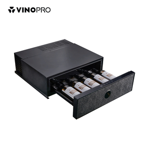 Vinopro ngăn kéo tủ lạnh 16L 5 chai mini tủ lạnh rượu tủ lạnh với ngăn kéo và dẫn ánh sáng - Product Image 1