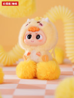 Heyme DinoBoo Dinosaure Bébé Boîte Mystère Mignonne Peluche Vinyle Doux Porte-clés Figurine de Collection Boîte Surprise Tendance Jouet Artistique Cadeau pour les Fans