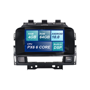 PX6 Android 10.0 Car Multimedia Player สำหรับ Opel Astra J 2010-2013 <span class=keywords><strong>CD300</strong></span> CD400รถ Gps วิทยุสเตอริโอแผนที่ฟรี Wifi 2 DIN - Product Image 1