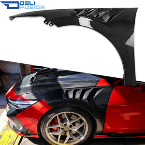 Para Hyundai Elantra N Avante CN7 Facelift 2024-2026, estilo DLF, rejillas de ventilación delanteras, guardabarros con apariencia de fibra de carbono, aletas laterales para coche - Product Image 1