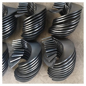 Prezzo eccellente nuovo acciaio al carbonio albero a spirale terra coclea lama con cuscinetto a sfera in acciaio inox a spirale lama per mietitore - Product Image 2