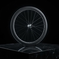 Jeu de roues de vélo en carbone 700C super léger avec freins à disque, roulements en céramique, profondeur 50 mm, aérodynamique, rayons Sapim CX-Ray, 1350 g, pneu tubulaire
