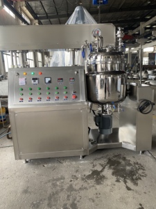 Homogeneizador al Vacío de 10-5000L con Calentamiento Eléctrico, Elevación Hidráulica y Pantalla Táctil PLC - Product Image 2