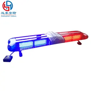 60W strobe warning led lightbar DC 12V/DC 24V red/blue/amber/green/white led light bar combo vehicle/auto led strobe lightbar