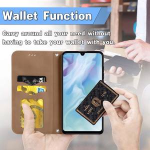 Aksesoris Pelindung Ponsel 2 In 1 Dompet Premium Magnetik Wadah Kartu Casing Penutup Ponsel untuk Huawei P30 Lite Nova 4E - Product Image 5