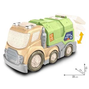Nouvelle <span class=keywords><strong>grue</strong></span> d'ingénierie de bande <span class=keywords><strong>dessin</strong></span>ée de Friction avec <span class=keywords><strong>camion</strong></span> jouet léger et léger avec mini voiture à hochets - Product Image 3