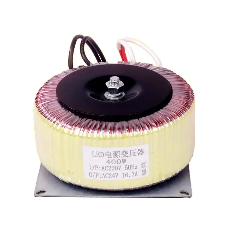 custom Application 50w subwoofer 500w 6kw 120v 12v power amplifier potting 600va audio 12 0 12 inductor toroid transformer