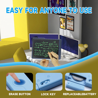Ardoise numérique pour enfants Elektronik Tablet Tulis Layar LCD Tablet Gambar Grafis Digital Papan Tulis Tangan Elektronik + Pena
