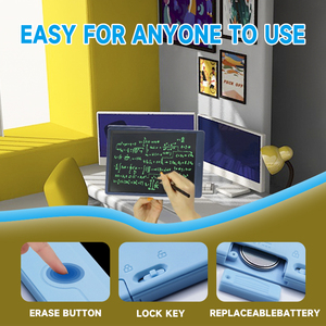 <span class=keywords><strong>Ardoise</strong></span> numérique pour enfants Elektronik Tablet Tulis Layar LCD Tablet Gambar Grafis Digital Papan Tulis Tangan Elektronik + Pena - Product Image 3