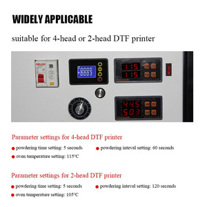 Máquina automática de reciclaje de polvo A3 60 cm 60 cm Vertical DTF para impresora DTF con función de horno secador de calor - Product Image 6