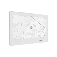 Pantalla Digital de Señalización de 21.5 Pulgadas para Montaje en Pared, Menú Digital Android con Lector RFID y Pantalla Táctil para Orientación y Educación