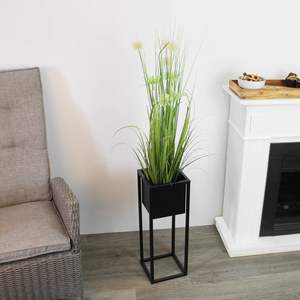 Support à fleurs en métal et support pour plantes de stockage de jardin pour rempoter et afficher votre verdure - Product Image 6