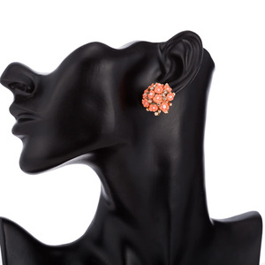 <span class=keywords><strong>Orecchini</strong></span> di fiori di rosa di <span class=keywords><strong>argilla</strong></span> placcati oro di alta qualità gioielli <span class=keywords><strong>orecchini</strong></span> di fiori di <span class=keywords><strong>argilla</strong></span> <span class=keywords><strong>polimerica</strong></span> fatti a mano bohémien per le donne - Product Image 3