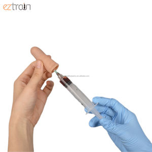 Modèle de test sanguin de piqûre de doigt pour le test de glucose de simulateur de mannequin de modèle de Silicone de Science médicale - Product Image 4