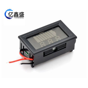 Yixinsheng มิเตอร์วัดแรงดันไฟฟ้าแบบดิจิตอล, เครื่องวัดแรงดันแบตเตอรี่ DC 12V 24V 36V 48V 60V 72V 84V กันน้ำ - Product Image 2