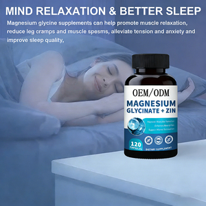 Complément de bien-être pour l'heure du coucher : Soutien du système nerveux, du stress et du sommeil – Capsules de glycinate de magnésium pour <span class=keywords><strong>le</strong></span> bien-être quotidien - Product Image 4
