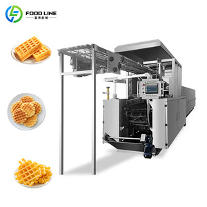 Machine à fabriquer des gaufrettes au <span class=keywords><strong>prix</strong></span> d'usine, ligne <span class=keywords><strong>de</strong></span> production <span class=keywords><strong>de</strong></span> biscuits gaufrettes, ligne <span class=keywords><strong>de</strong></span> production <span class=keywords><strong>de</strong></span> gaufrettes au chocolat - Product Image 1