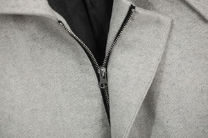 Old Money Style <strong>Men's</strong> <strong>Wool</strong> Blend Jacket Biker Jacket Stand Collar Short Woolen <strong>Coat</strong> Vintage Belted Hem Warm Winter Outwear - Product Image 4